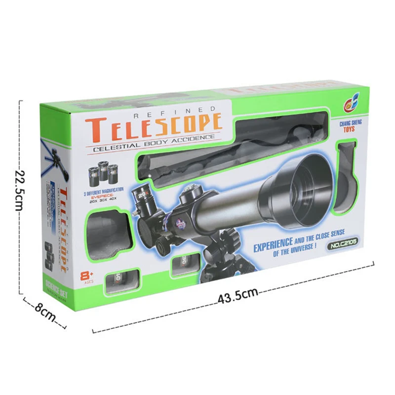 

Outdoor Monocular Space Astronomical Telescope For Children Hiking Camping Tools For Christmas And Birthday Gifts