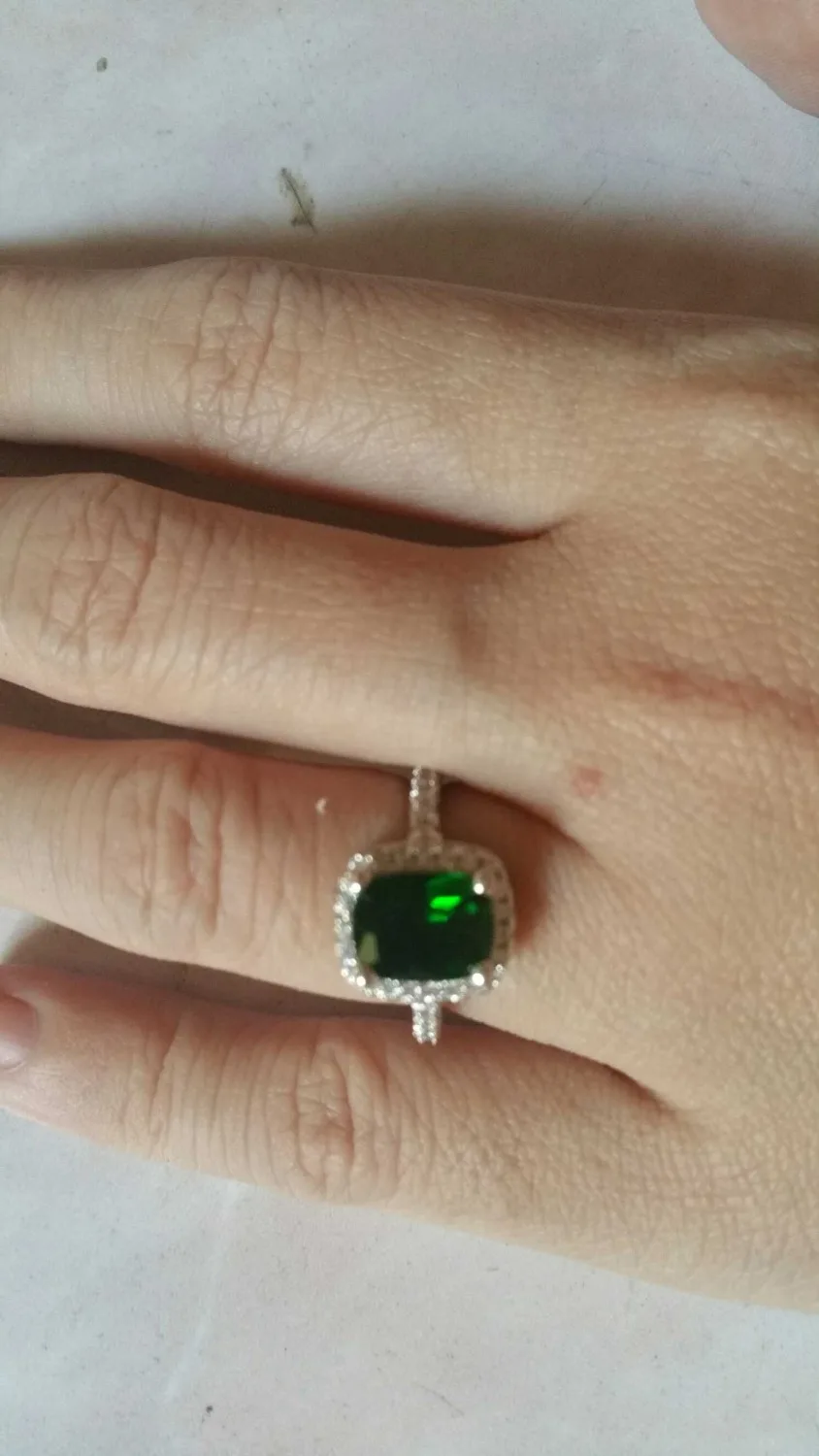 Женское Обручальное кольцо из серебра 925 пробы с искусственным платином|Кольца| |