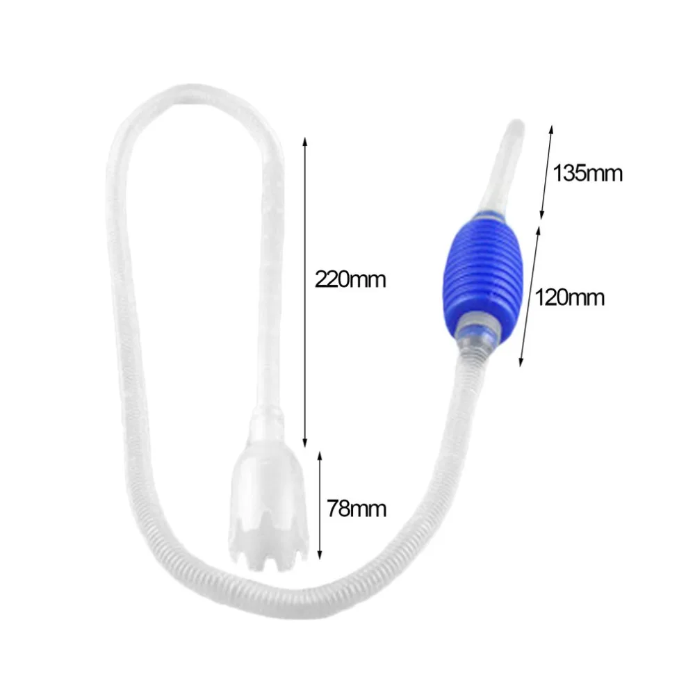 Аквариумный аквариум вакуумный водообмен гравий чистящий инструмент