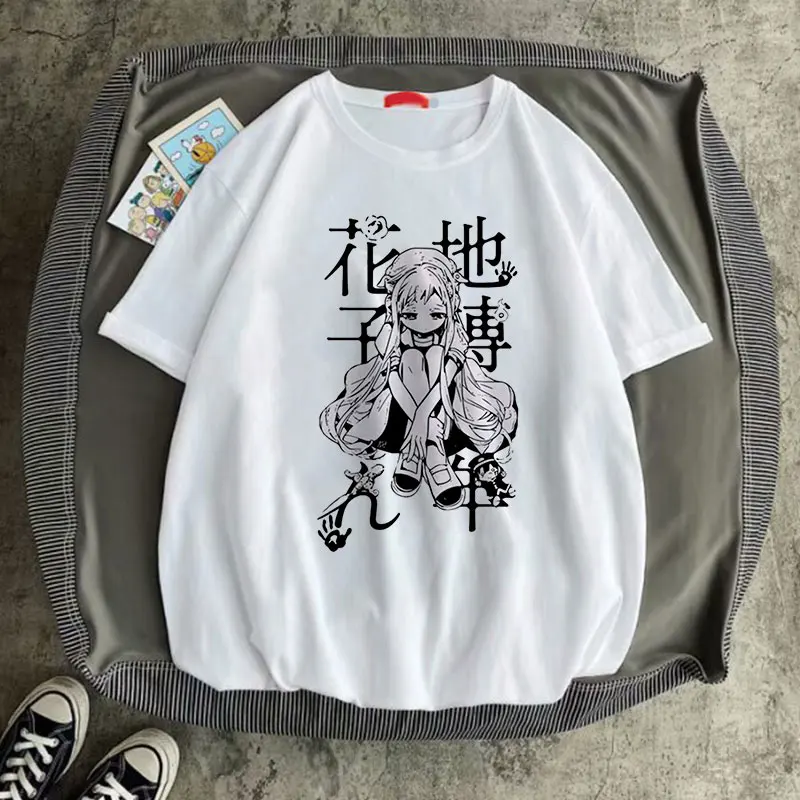 

Summer New Casual Vintage Short Sleeve Tshirt Kawaii Hanako Kun Anime Printed T Shirt Women Harajuku Graphic Tshirt Female Tops