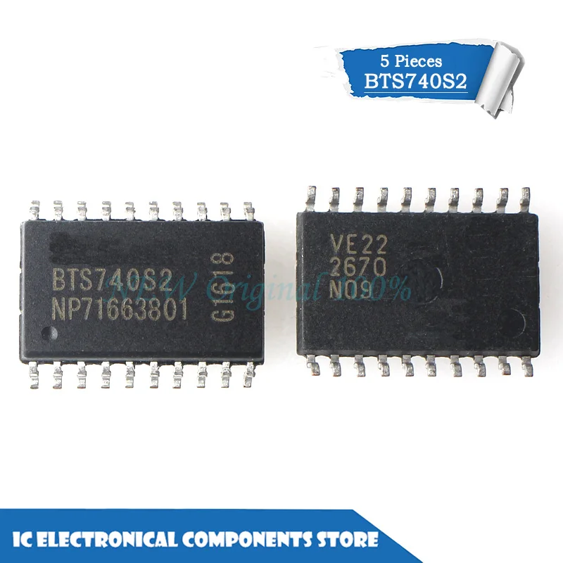 

New original 5pcs/lot BTS740S2 SOP-20