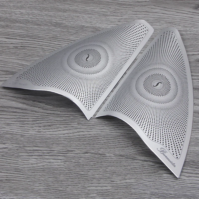 

Car Audio Speaker Door Loudspeaker Cover Trim Matte Interior Roof Lamp Frames