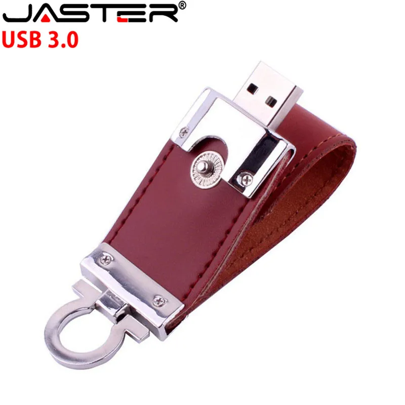 Кожаный брелок флеш накопитель USB 3 0 4GB/8GB/16GB/32GB/64GB 128 ГБ Высокое Скорость