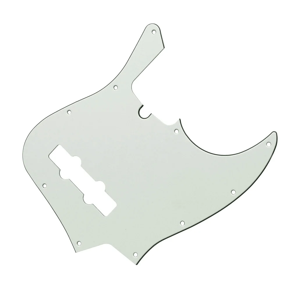 Новинка 10 отверстий JB бас защита от царапин пластина цвета слоновой кости 3 слоя и