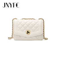 jnyfc new women fashion crossbody shoulder bags handbag flap bag high quality pu leather white black 2021