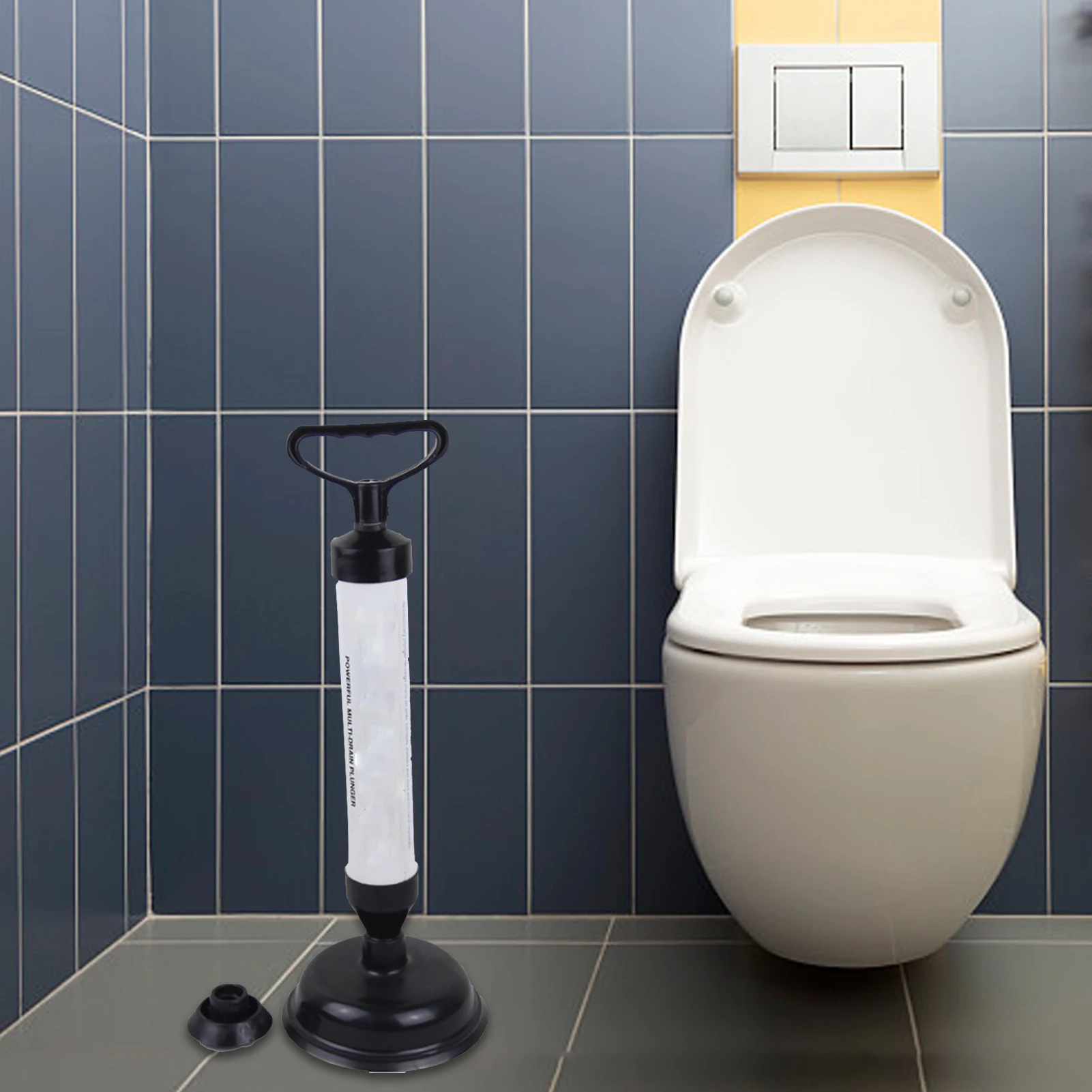 

Bathtub dredge cleaner high pressure bathroom drain plunger manual vacuum shower sink water pump with suction cup Dredge device