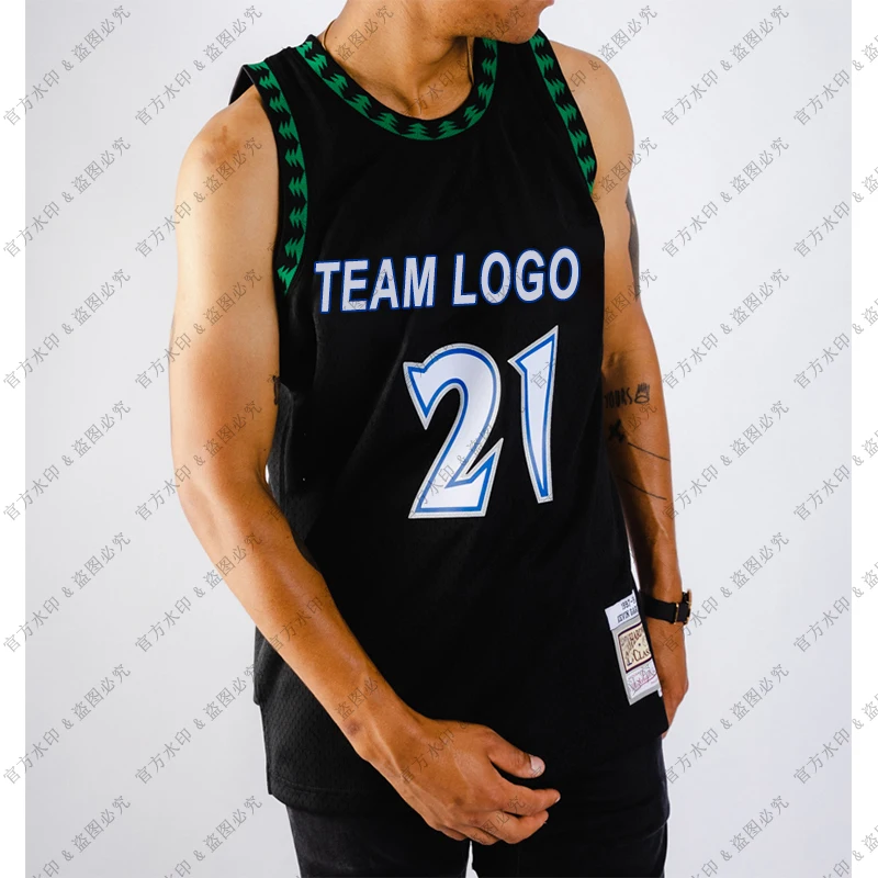 

Men New American Basketball Jerseys Clothes Minnesota Timberwolves Kevin Garnett European Size Ball Pants T Shirts 2XL Shorts