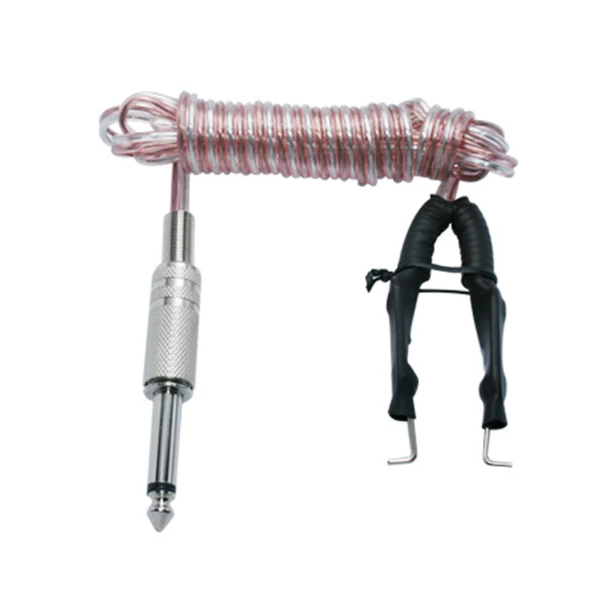 1 шт. профессиональная металлическая головка прозрачный микрофон клипкорд