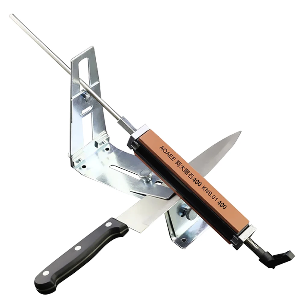 

150-1500 Φ домашняя точилка для кухонных ножей, профессиональная точилка с фиксированным углом, заточка и полировка кожи