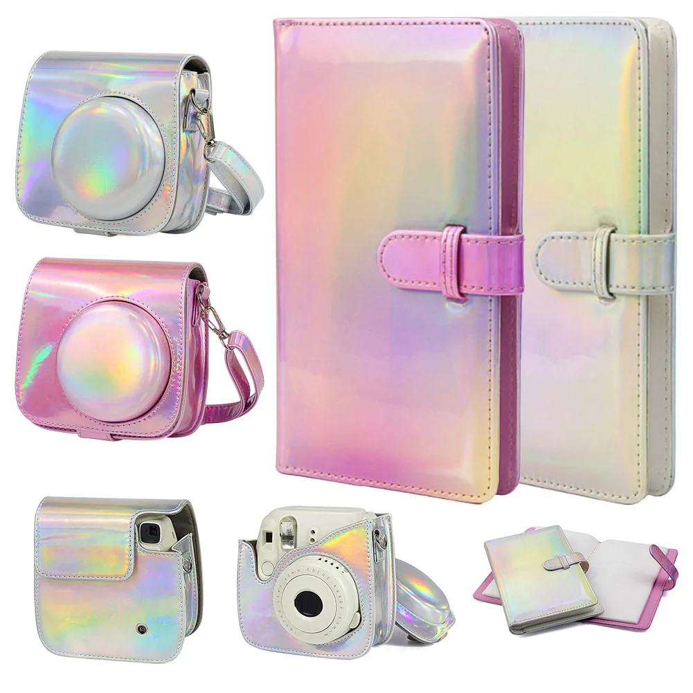 Новая мини камера сумка кожаный цветной защитный чехол для Polaroid Mini8/8 +/9 999|Сумки