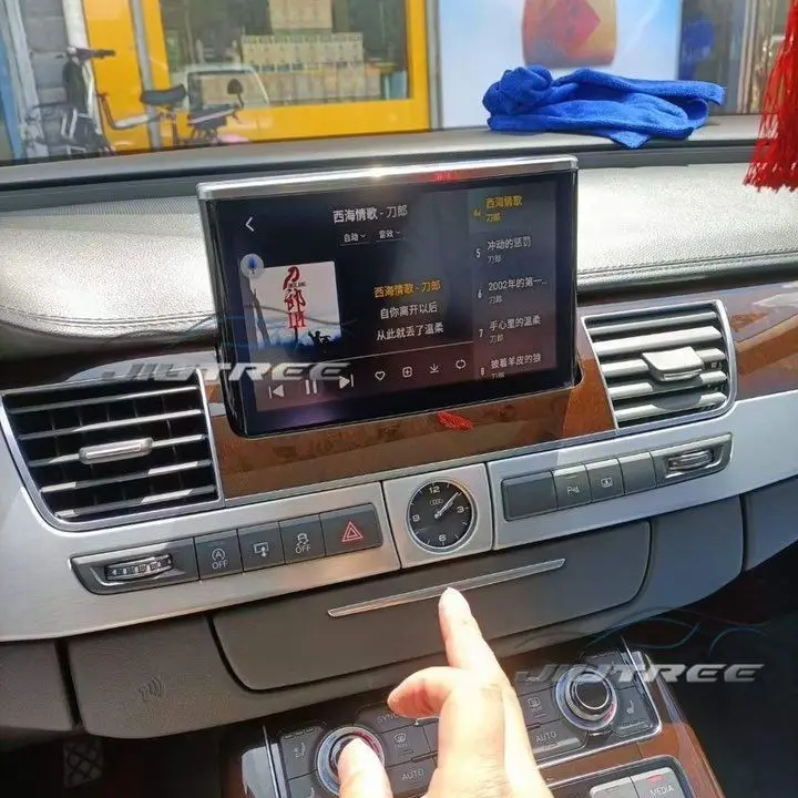 Автомагнитола на Android 10 мультимедийный плеер рекордер для Audi A8 A8L 2010 ~ 2018 GPS радио