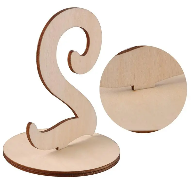 10 звёзд хит продаж стильные деревянные свадебные принадлежности держатель для