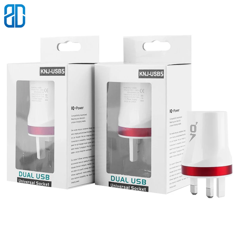 Сетевое зарядное устройство с несколькими USB-портами для iPhone X/ 8 Plus/ iPad Samsung Galaxy |