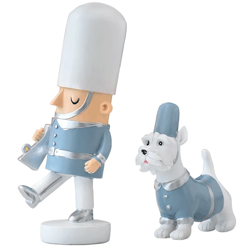 Винтажная кукла Щелкунчик из смолы фигурка солдата ручной работы королевская