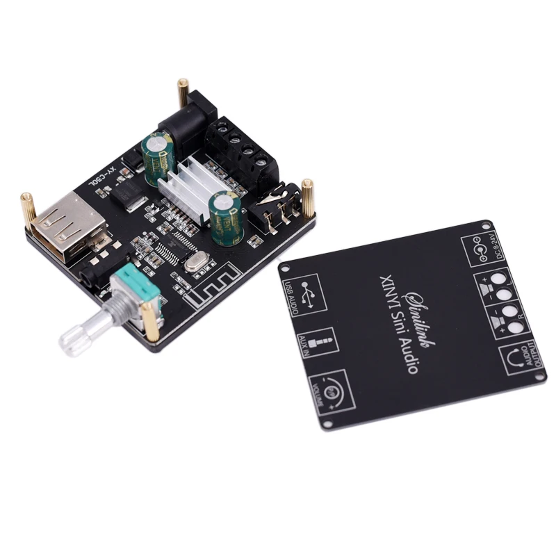 Audio Speakers DIY Bluetooth 5.0 High Power Digital Amplifier Stereo Board AMP Amplificador AUX 3.5mm USB sound card | Электроника