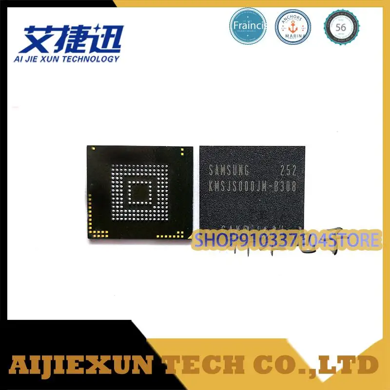 

2pcs/lot KMSJS000JM-B308 32+4 153pins 4G memory IC chips new and origianl