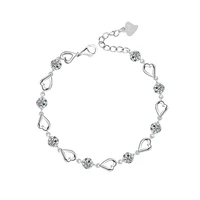 fashion jewelry 2021 s925 sterling silver bracelet womens accessories ling air love female light luxury to send bestie girlfrie