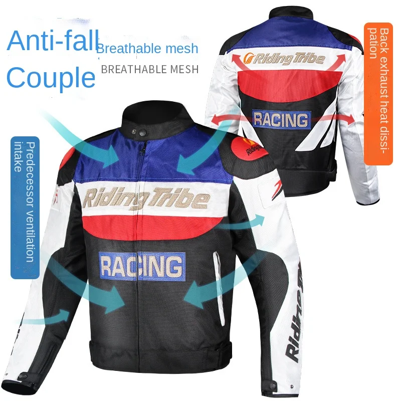 

Мотоциклетный костюм для езды на мотоцикле, Осенний мотоциклетный костюм для езды по пересеченной местности, с длинным рукавом, для езды на ...