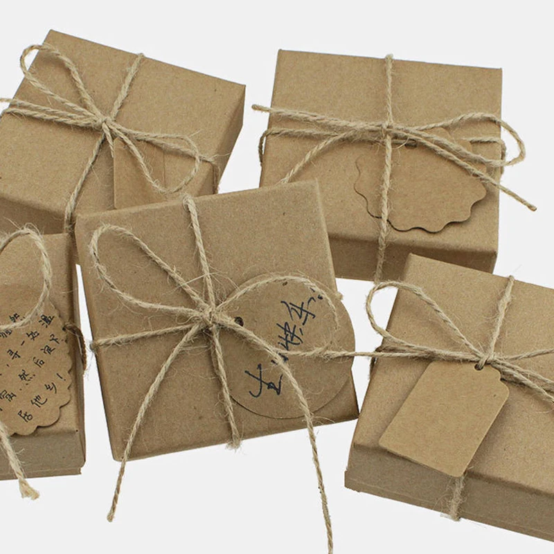 Веревка из натурального джута шпагат хвостовик шнура для рукоделия скрапбукинга