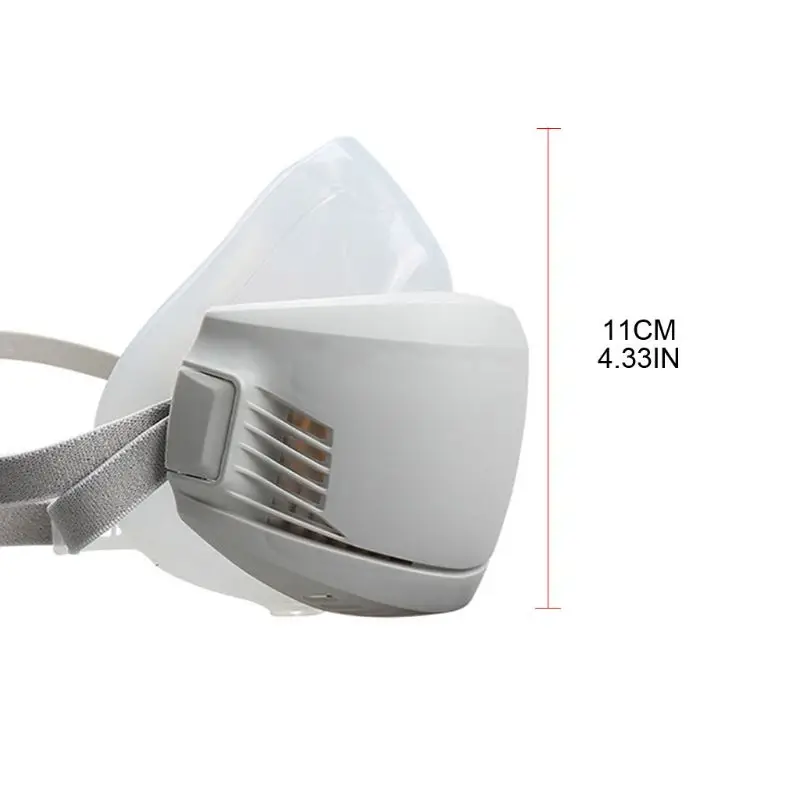 

AG100 Filter Cotton Silicone Industrial Welding Anti-dust Shield Respirator