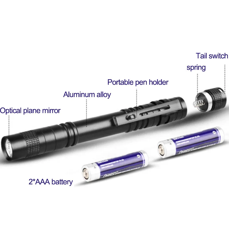 Dentist lamp work light Doctor examining flashlight Small penholder Led Flashlight ENT oral examination hurtless eye | Лампы и