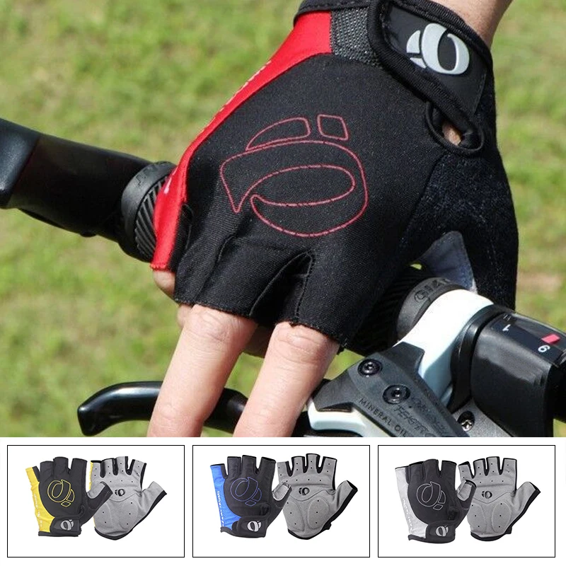 

Перчатки для велоспорта на открытом воздухе, противоударные износостойкие дышащие перчатки с открытыми пальцами для горного и дорожного в...