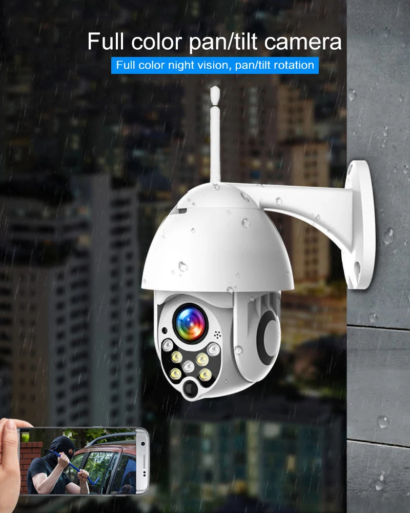 Беспроводная IP камера с Wi Fi 1080P|Любительские видеокамеры| |