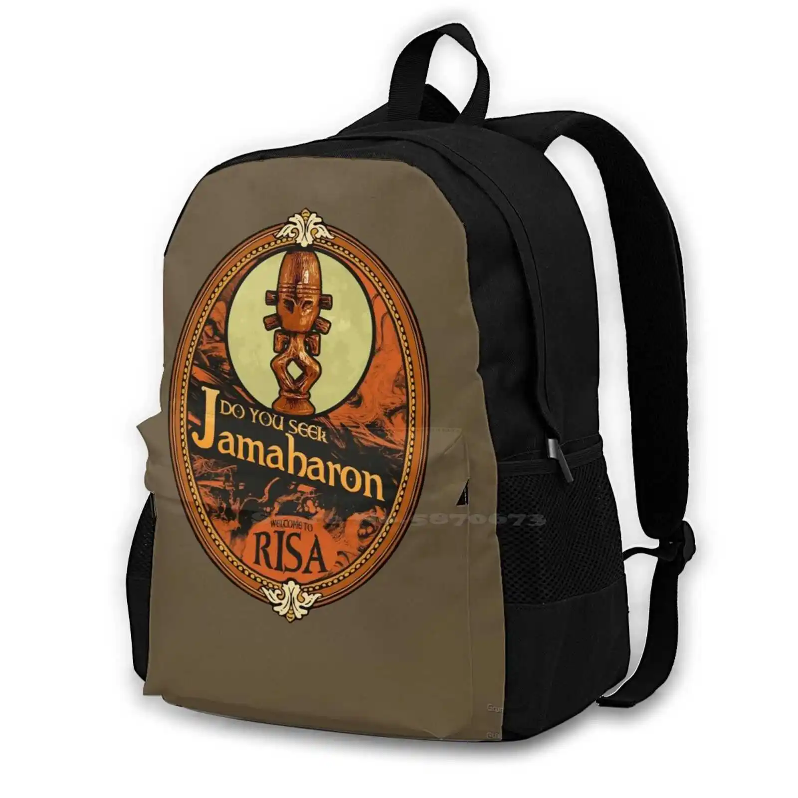Ты Ви Сек Джейхарон? Дорожный рюкзак для ноутбука школьные сумки Seek Discomfort Jamaharon Risa