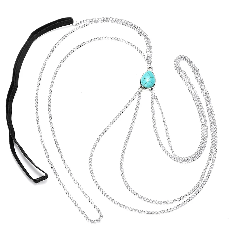 Пляжная цепочка с кисточками на бедра летняя женская бижутерия для тела