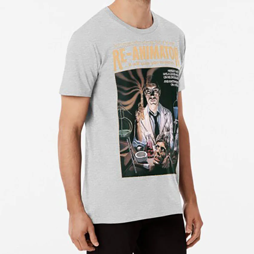 Футболка для повторной анимации! reanimator Культовая пленка Темный ужас фильм