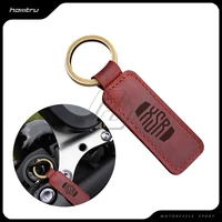 motorcycle cowhide keychain keyring case for yamaha xsr 155 300 700 900
