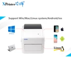Принтер штрих-кодов Xprinter 420B460B, принтер для печати этикеток, шириной 25-115 мм, поддержка QR-кода, express waybill