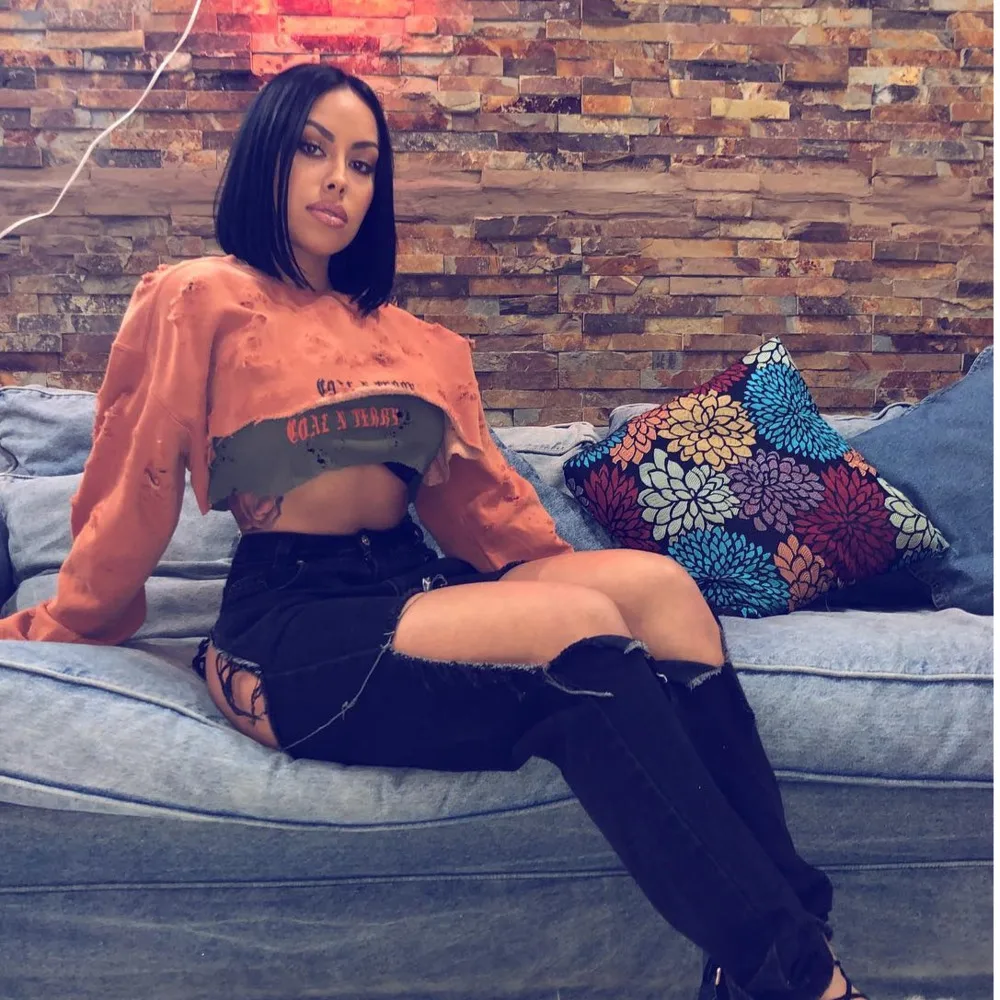 Облегающие укороченные брюки для женщин повседневные дизайнерские джинсы со