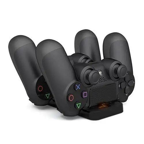 Для PS4 контроллер Зарядное устройство Док-станция двойной usb зарядная подставка