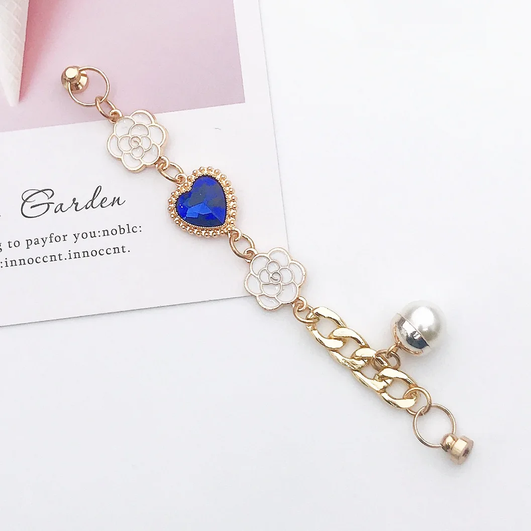 new love gemstone bracelet diy mobile phone shell jewelry accessories mobile phone shell screw buckle fixed free global shipping