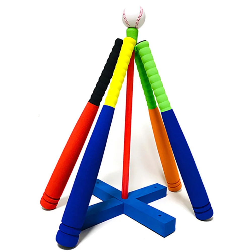 

Children's Baseball Toys Sports Leisure Traditional Training Baseball Bat Rubber Comfortable Sport Set