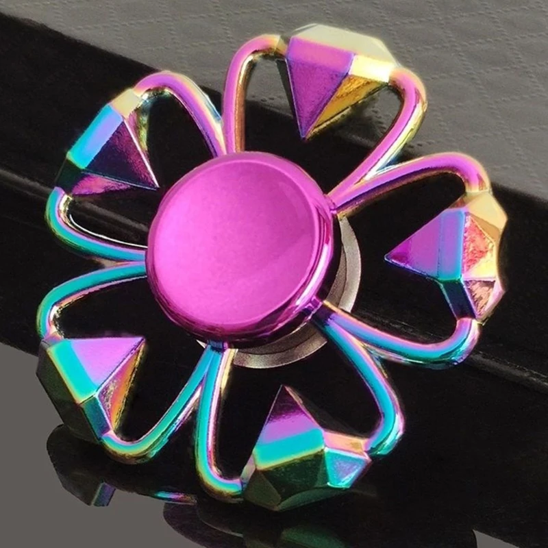 

Спиннер игрушечный для детей и взрослых, тихий ручной Спиннер из нержавеющей стали, высокоскоростной подшипник, металлический материал для...