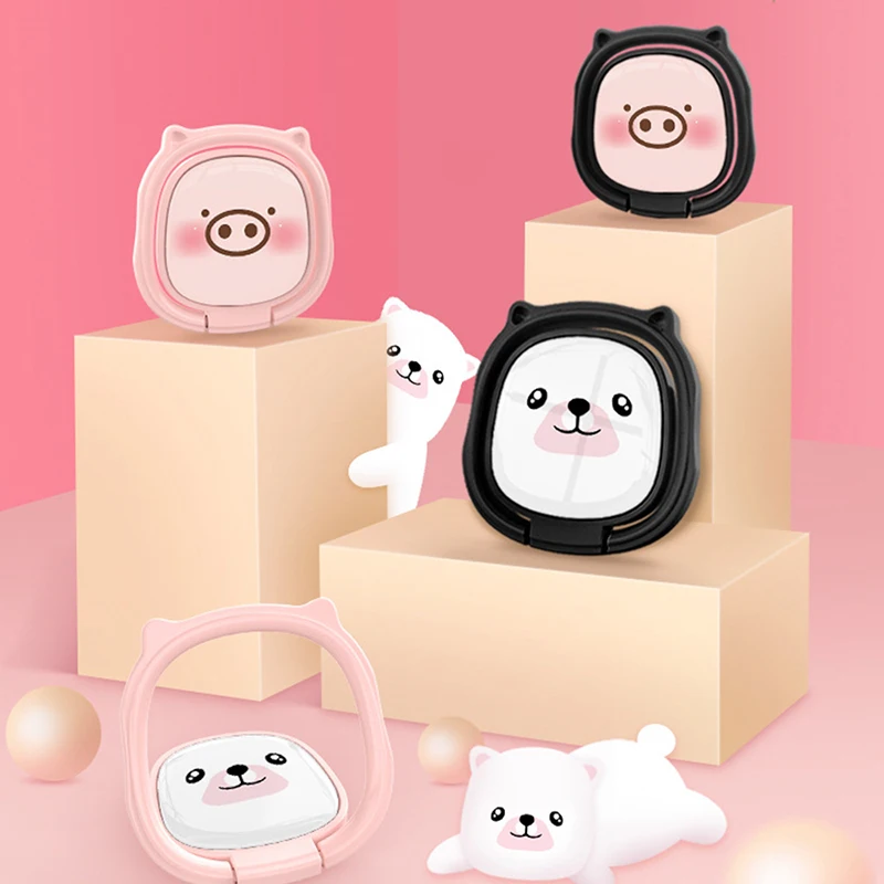 Симпатичный мультяшный фарфоровый магнитный держатель модная подставка с