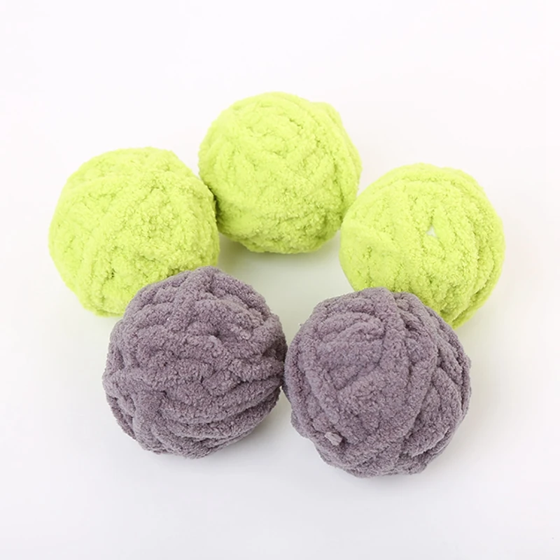

1pc New Cat Toy Yarn Cat Ball Interactive Solid Color Woolen Kitten Ball Soft Pet Ball For Cats Interactive Tools Pet Supplies