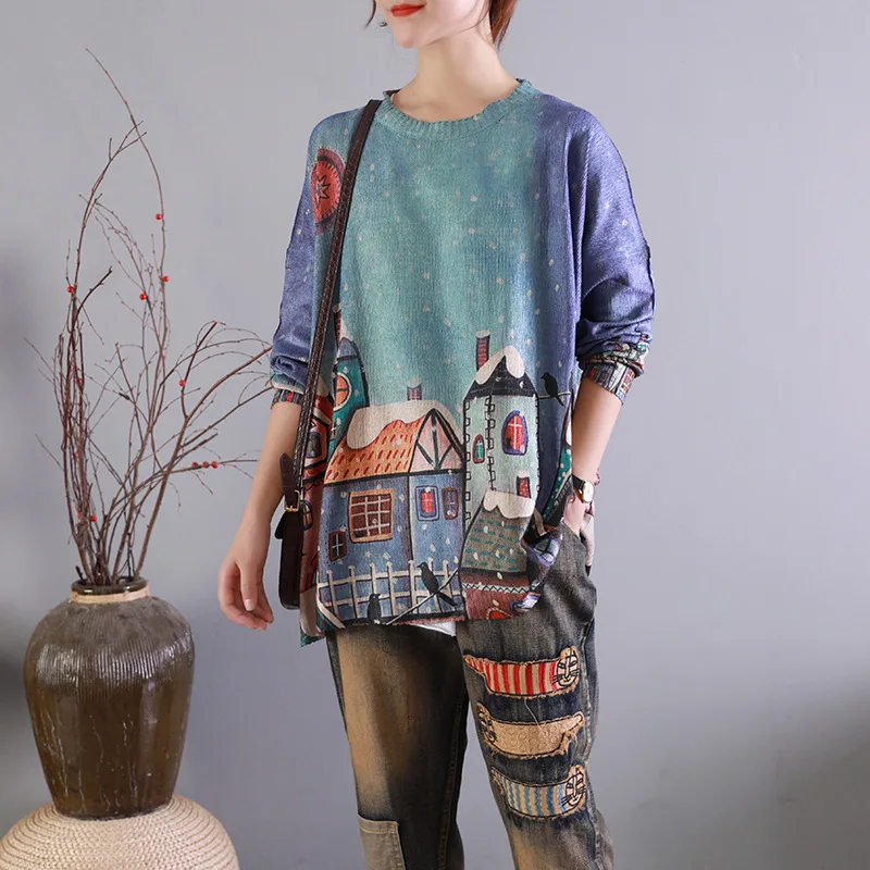 Модный женский вязаный свитер Max LuLu в Корейском стиле женские хлопковые свитера