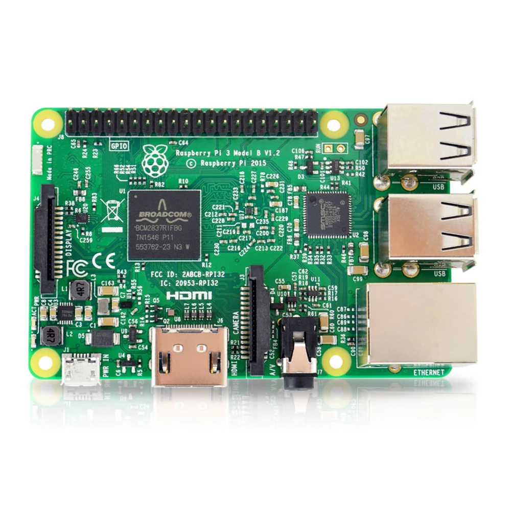 Оптовая продажа новая версия чехол в комплекте с ABS raspberry pi 3 + USB кабель для зарядки