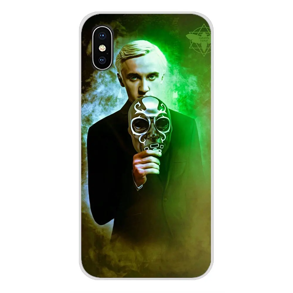 Силиконовые чехлы для телефонов Draco Malfoy художественный плакат Huawei G7 G8 P8 P9 P10 P20 P30