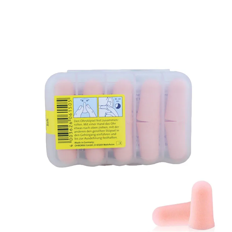 

Earplugs Noise Reduction Sleep Foam Plug Canceling Music Anti Reusable For Snoring Earplug Sound Insulation Sleeping Ear Plugs