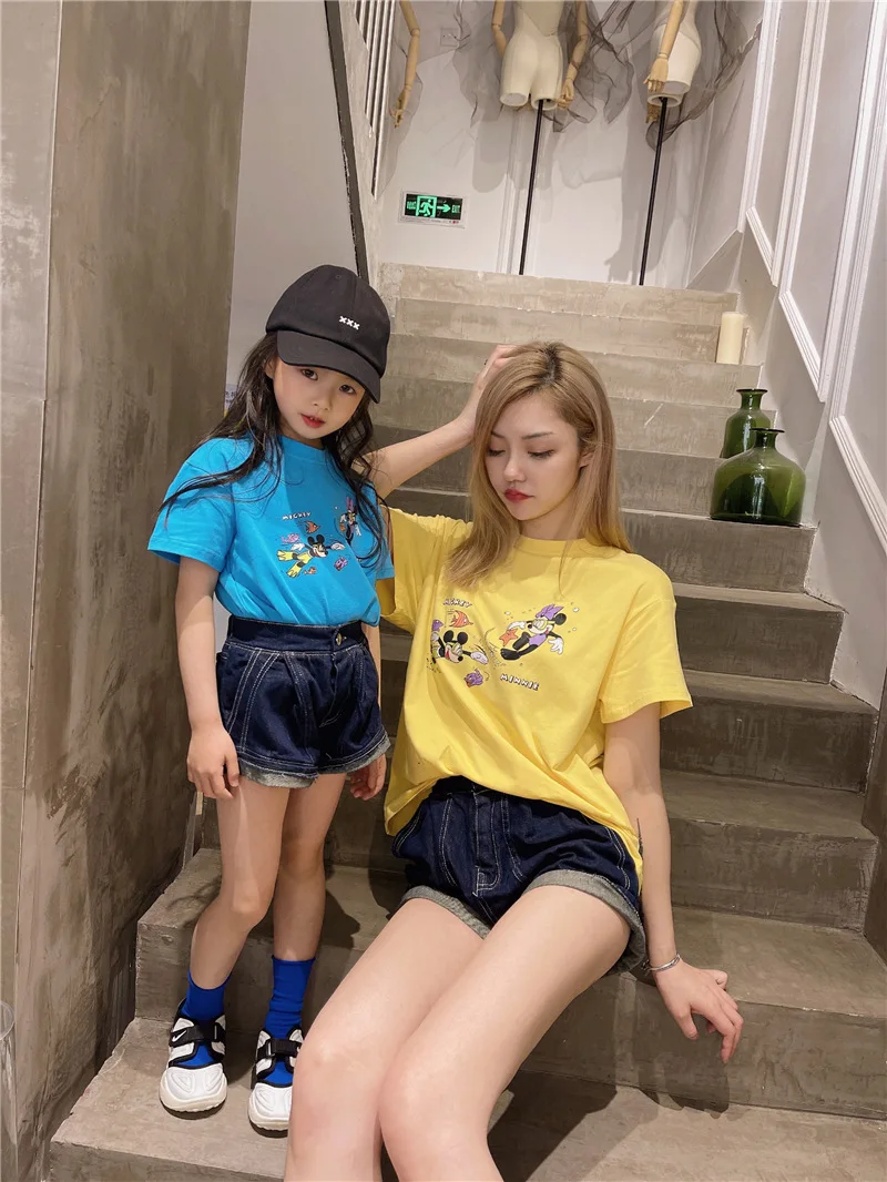 

Family Matching Outfits Mommy and Daughter Matching Clothes Same Sets for Family Family Look T-shirt Baby Clothes