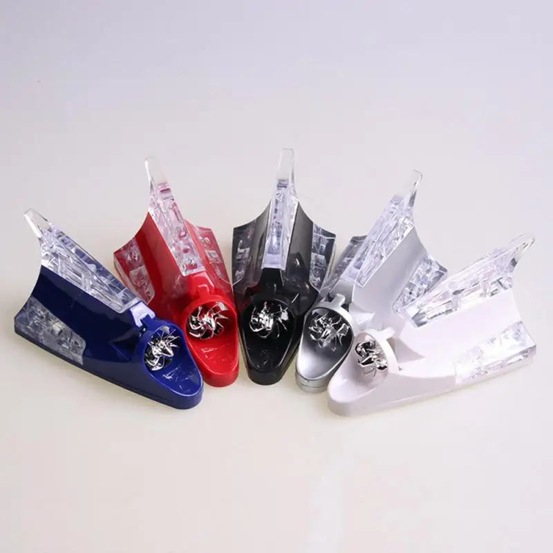 

Durable Shark Fin Wind Light Energy Lamp Power Wind LED Safety Light Anti Collision Universal Warning Car Light