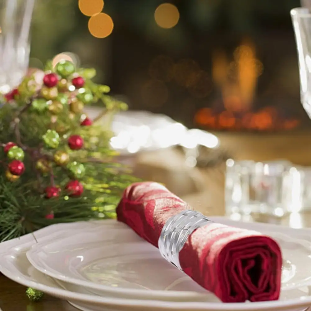 Пряжка для салфеток многофункциональное кольцо многоразовые подходит различных