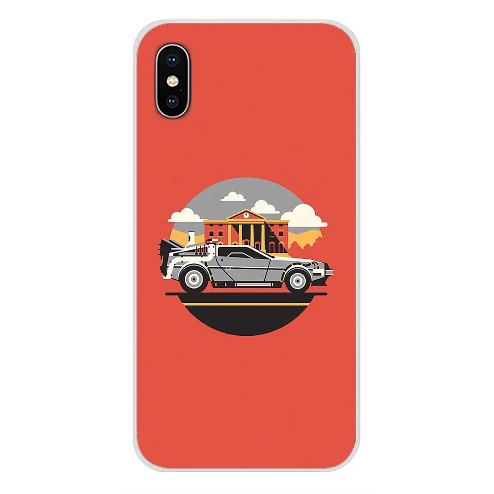 Для htc один U11 U12 X9 M7 M8 A9 M9 M10 E9 Plus Desire 630 530 626 628 816 820 830 мягкий чехол Back To The Future фильм Marty
