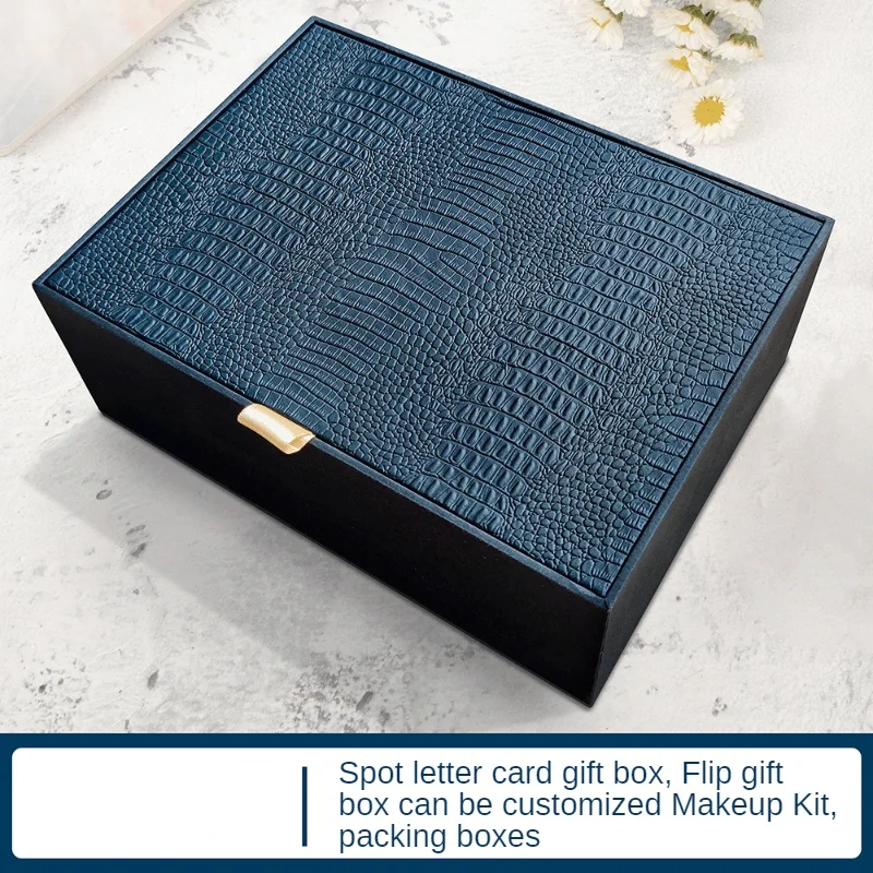 

Memobox ящик для открыток, бальзам для губ, макияж, тени для век, косметика, хранение помады, раскладная подарочная коробка