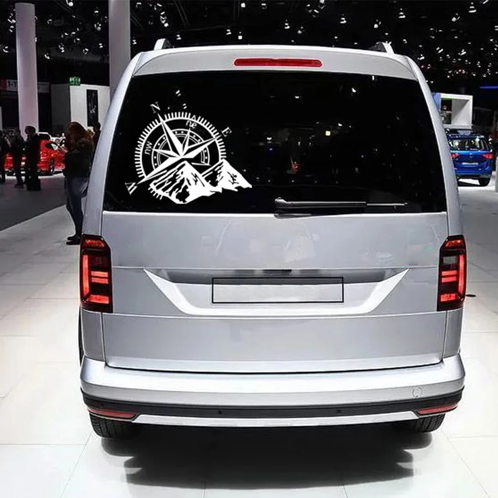 

Car Compass Stickers For Volkswagen VW Caddy MK1 MK2 MK3 2 3 4 Maxi Kombi Camper Van Graphics Vinyl Decals Tuning Accessories
