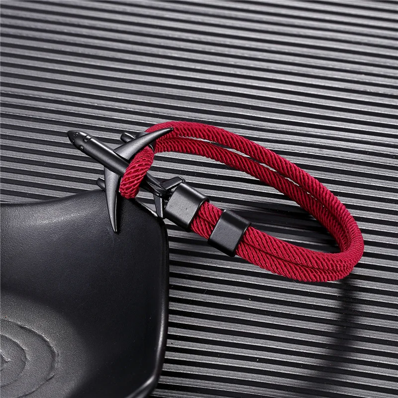 Браслет для мужчин и женщин в морском стиле ручной работы цветной браслет из